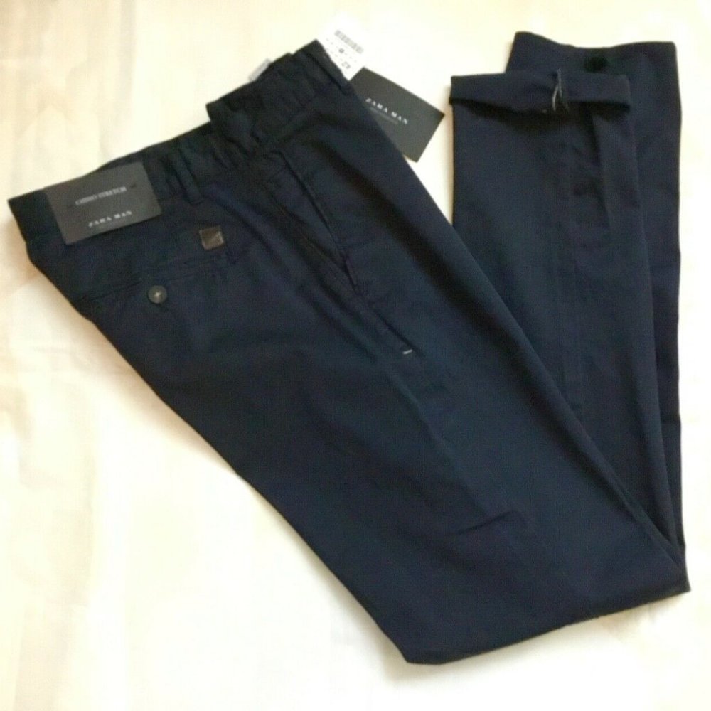 ZARA MAN NWT Skinny Stretch Fit Chinos Sz USA 32